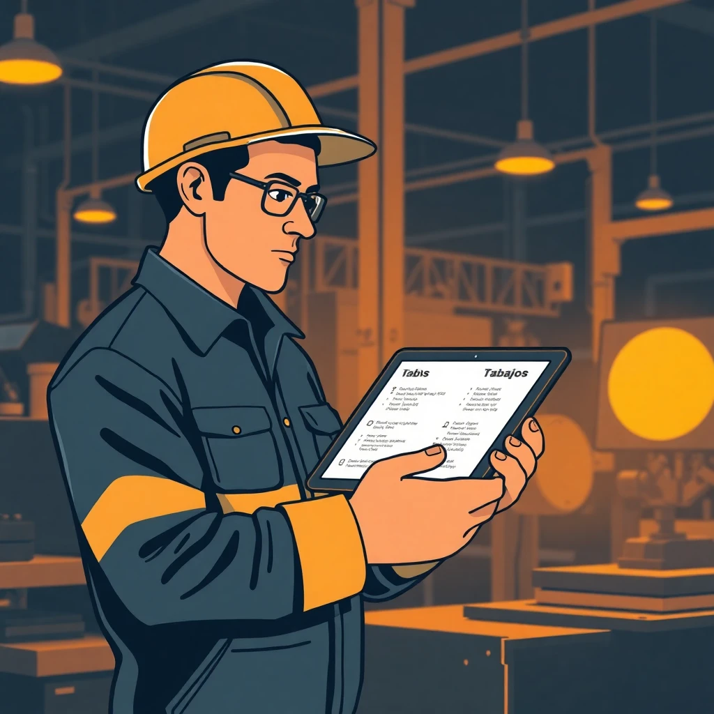 Trabajador evaluando opciones laborales