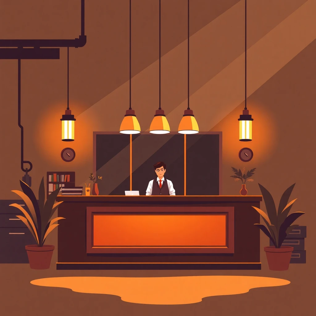 Recepcionista de hotel