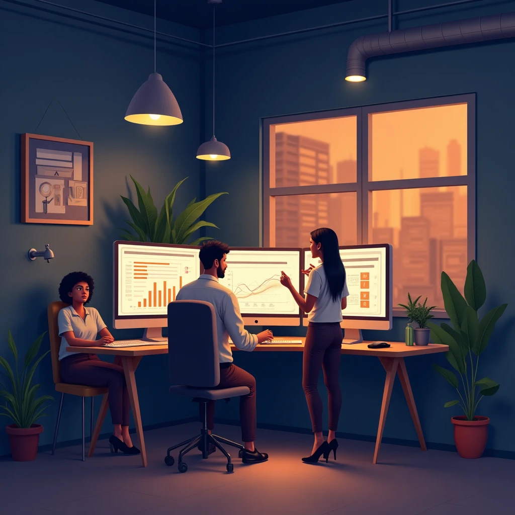 Professional teamwork in a data-driven environment