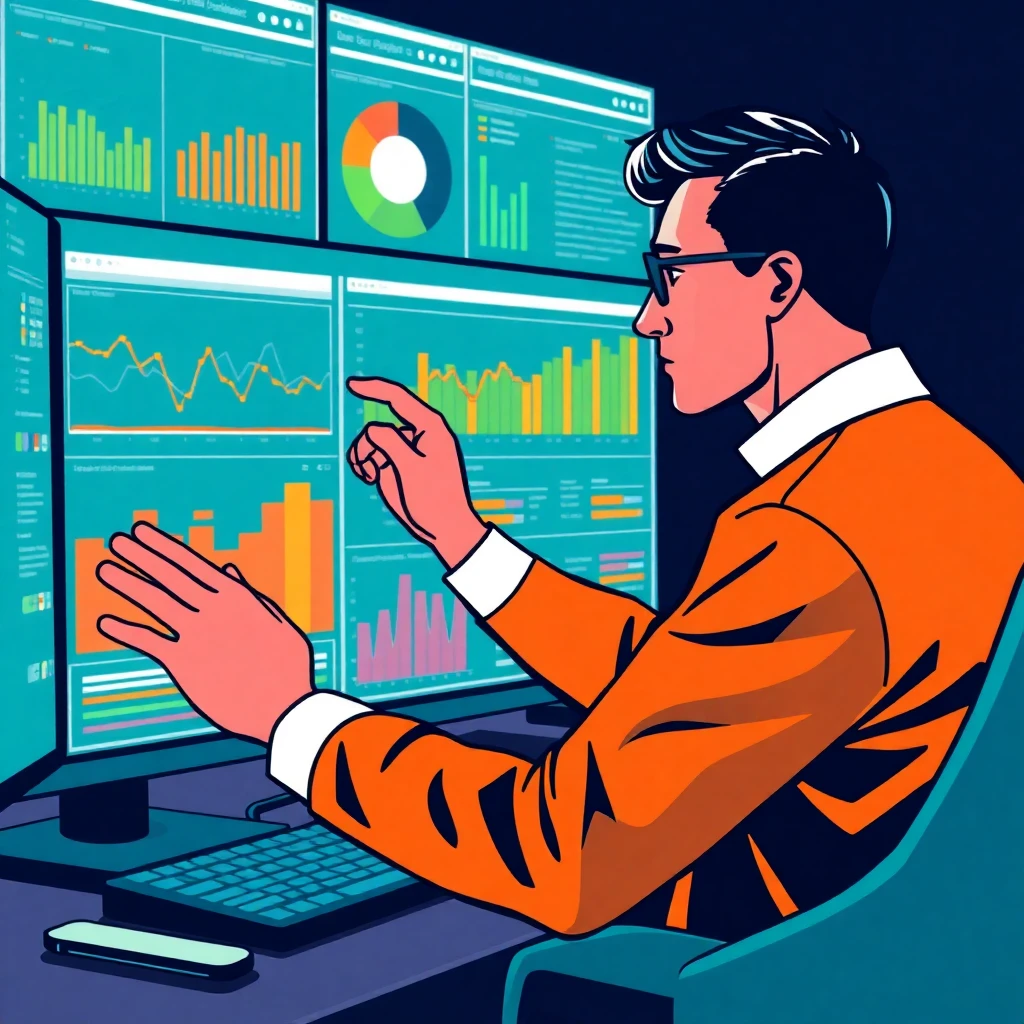 Analyzing data visualizations