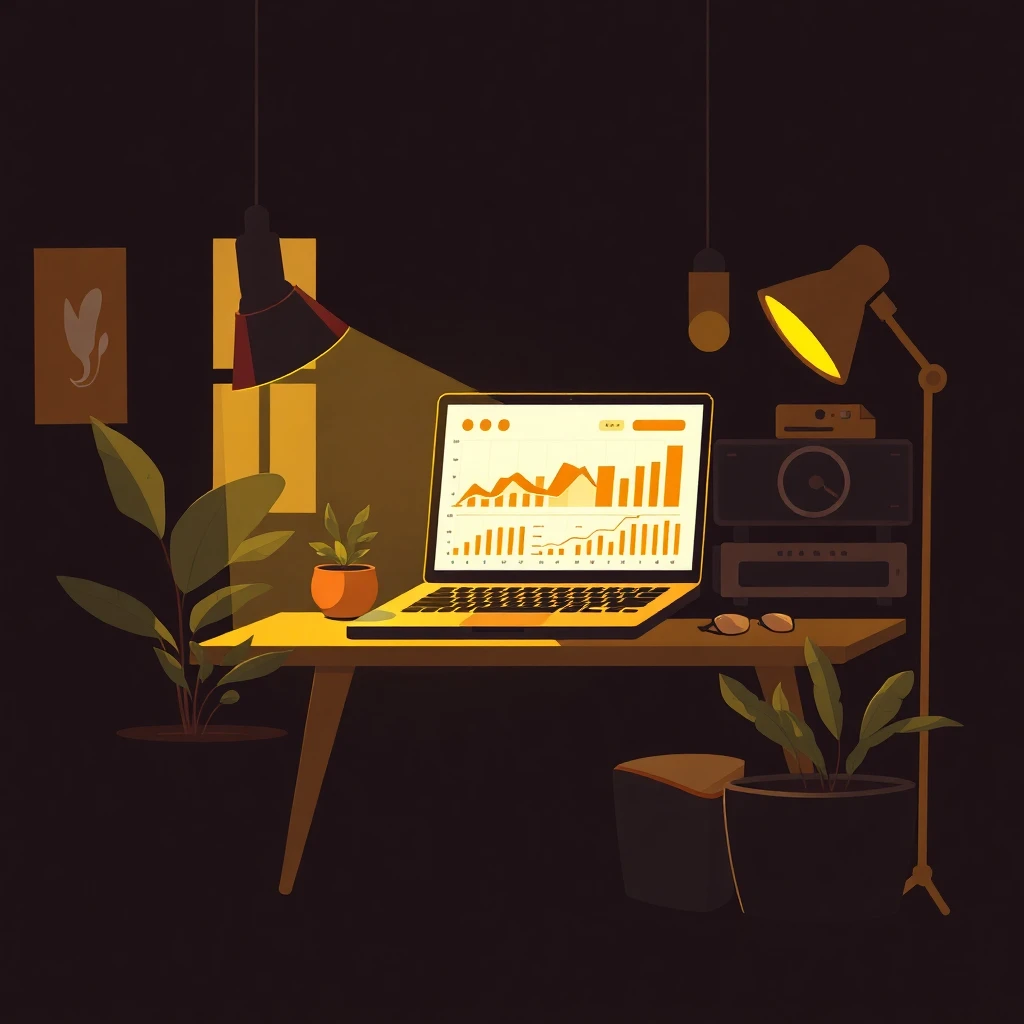 Remote work setup