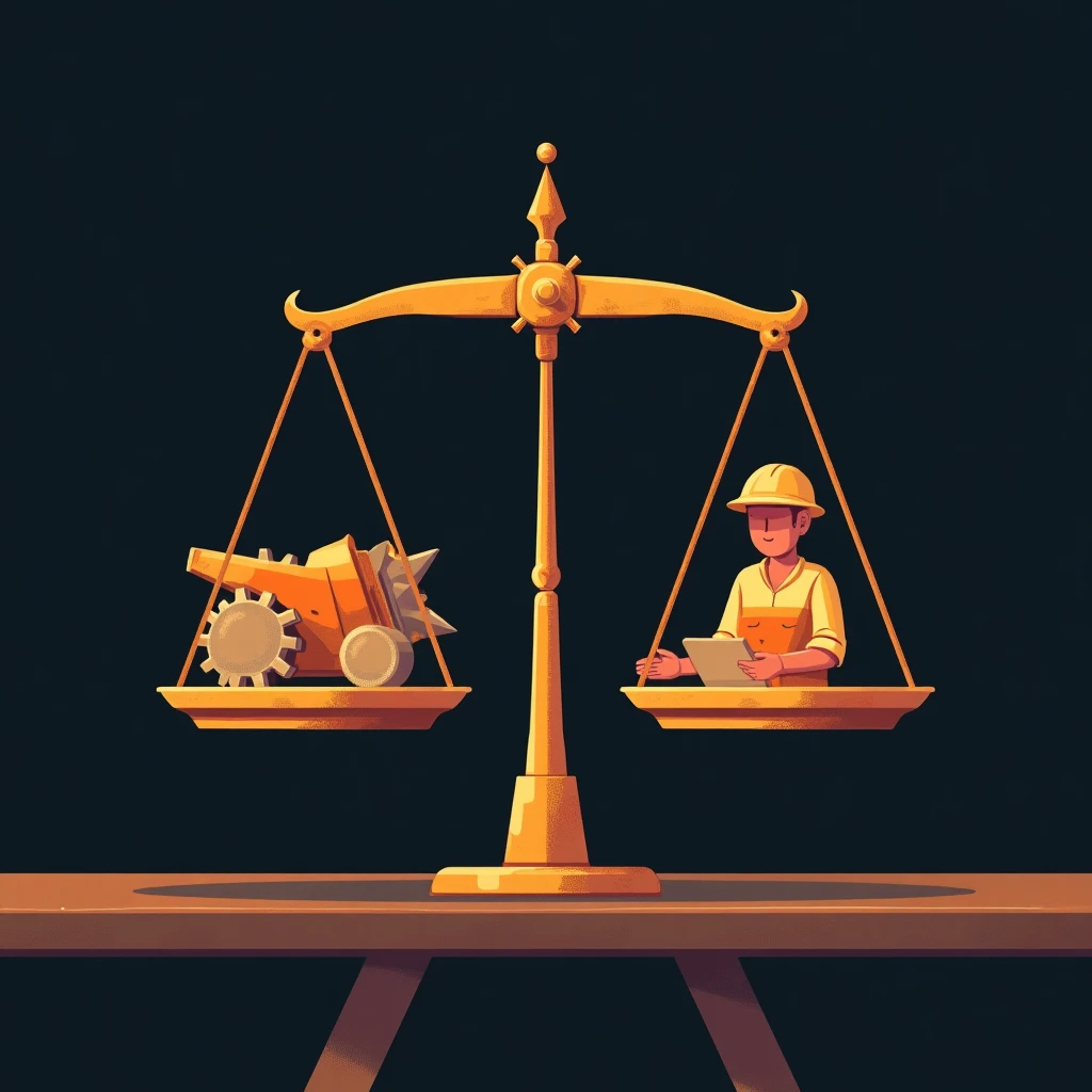 Balancing human expertise and automation