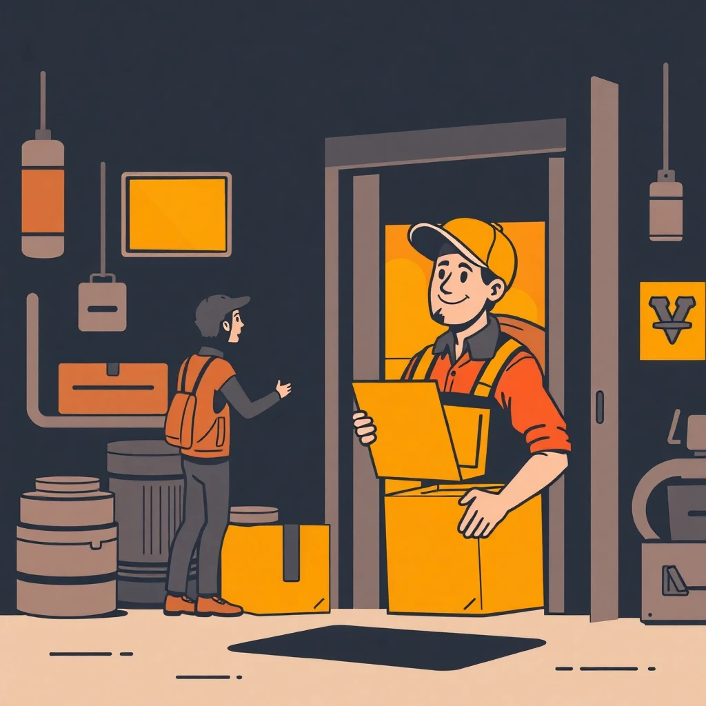 Friendly customer interaction