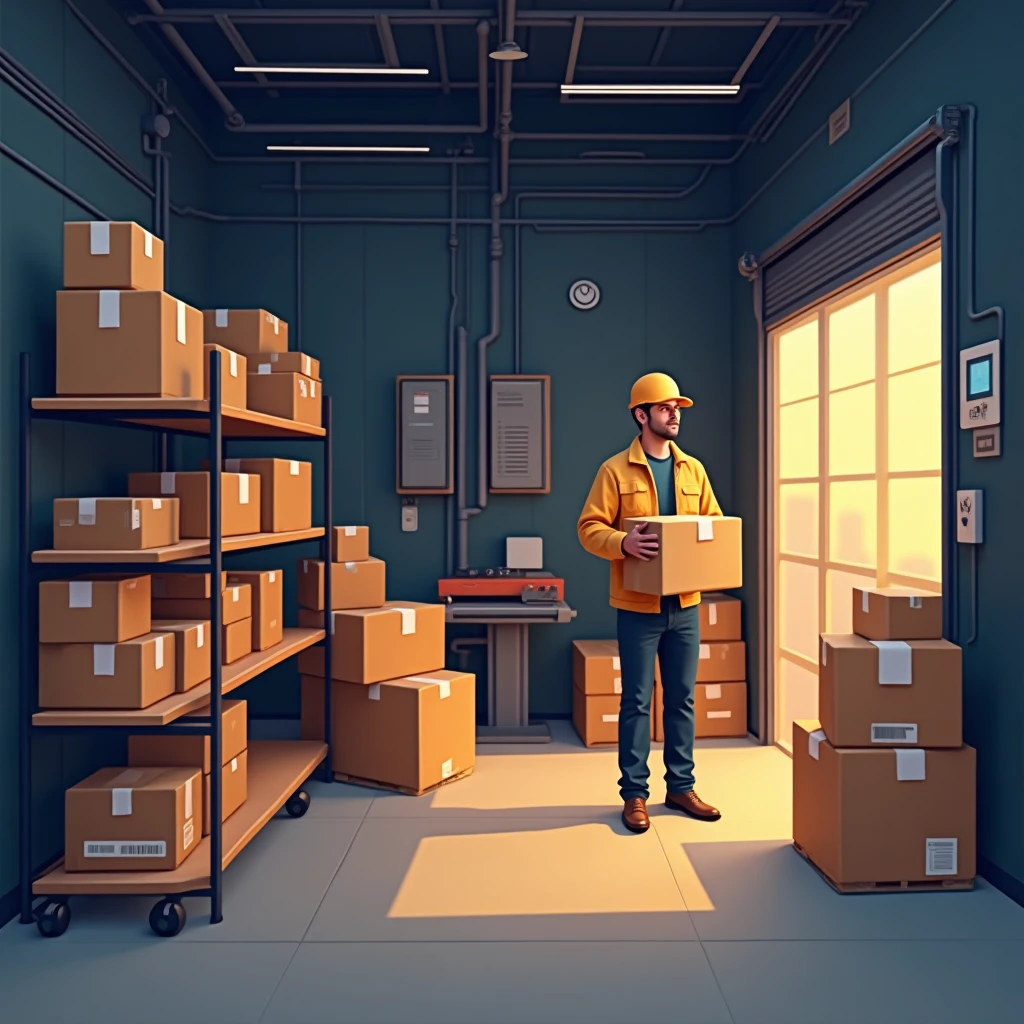 Organized delivery workspace