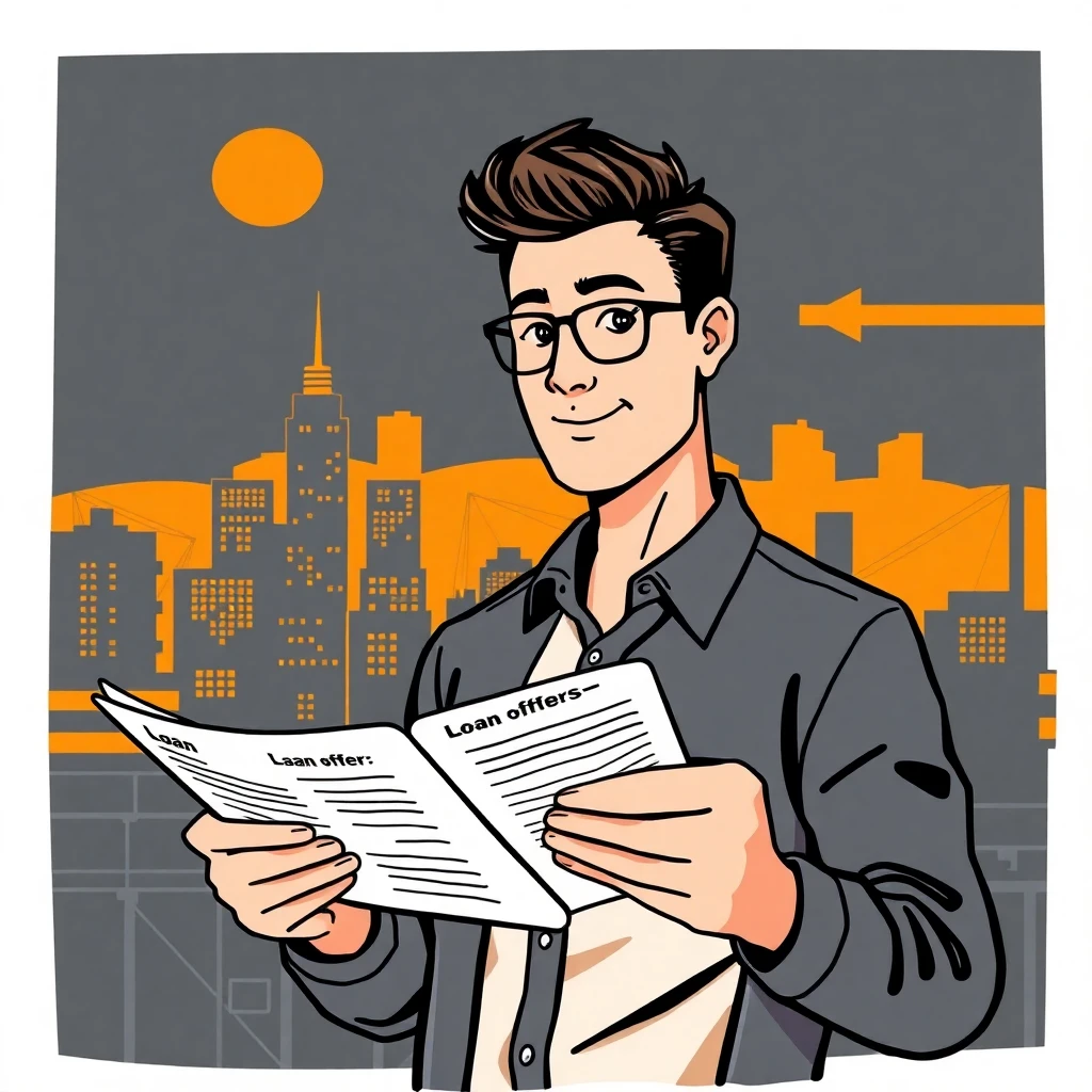 Finance professional evaluating options