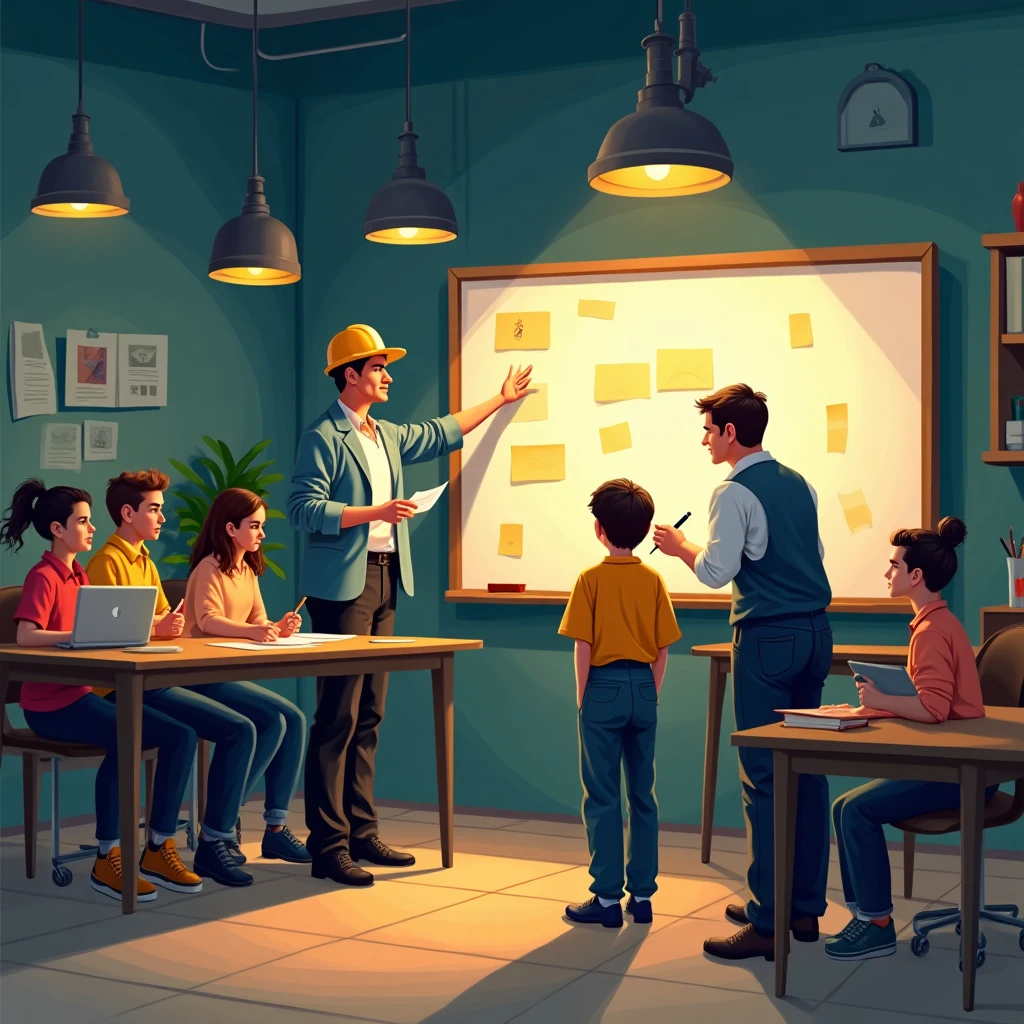 Engaged classroom environment