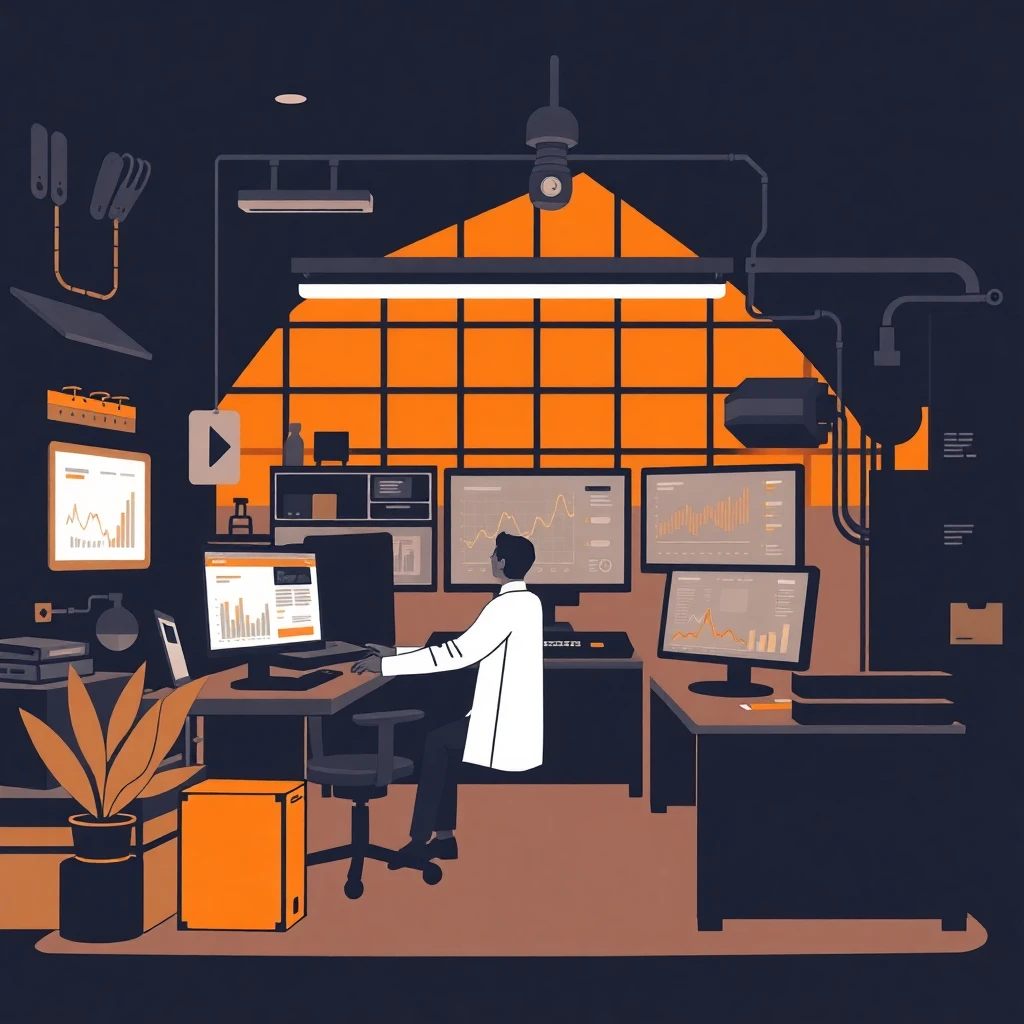 Data scientist at work