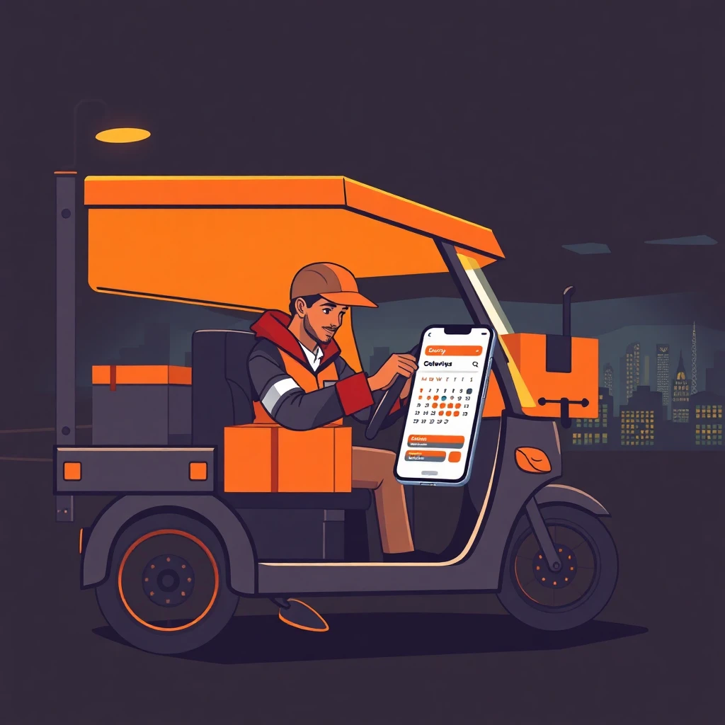 Flexible scheduling for delivery jobs