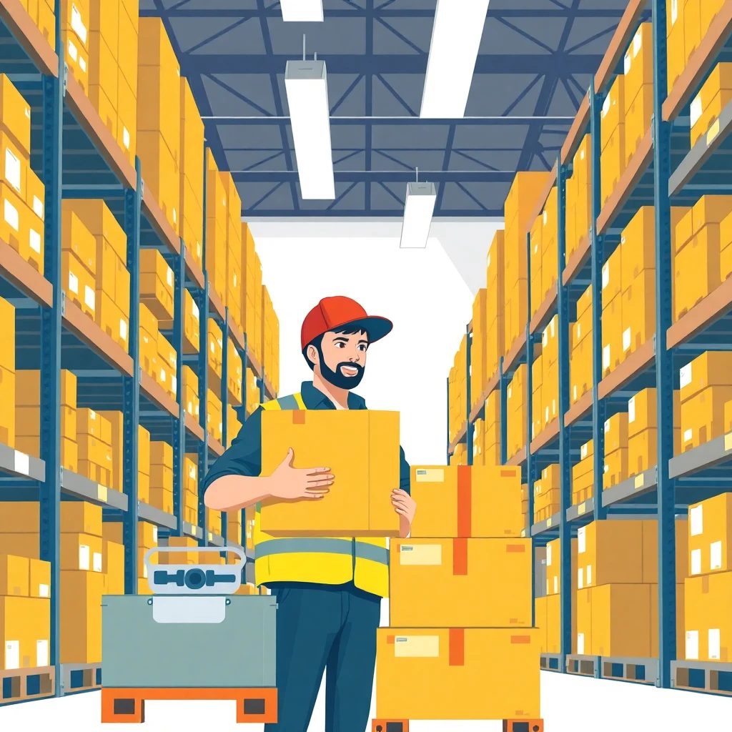 Driver sorting packages