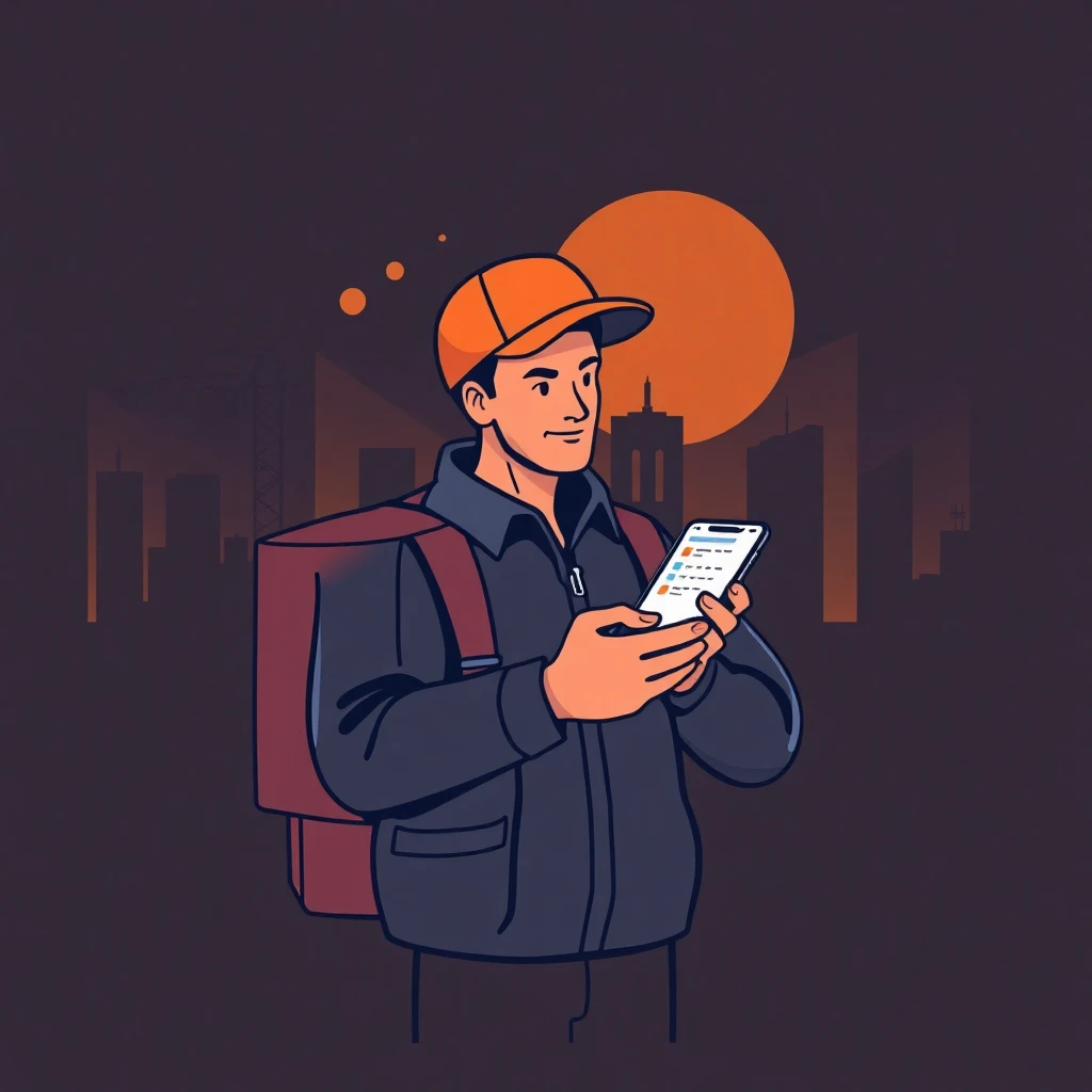 Flexible scheduling in delivery jobs
