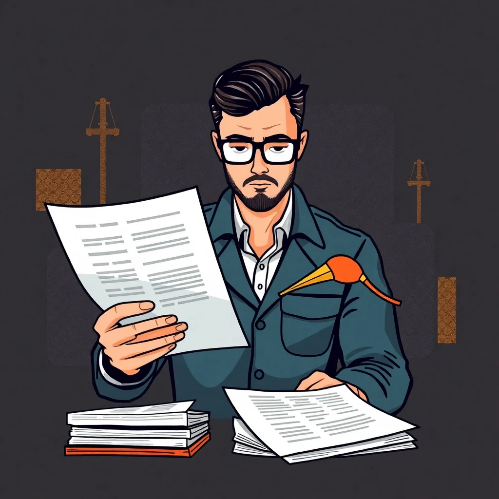Revisando ofertas de emprego em finanças