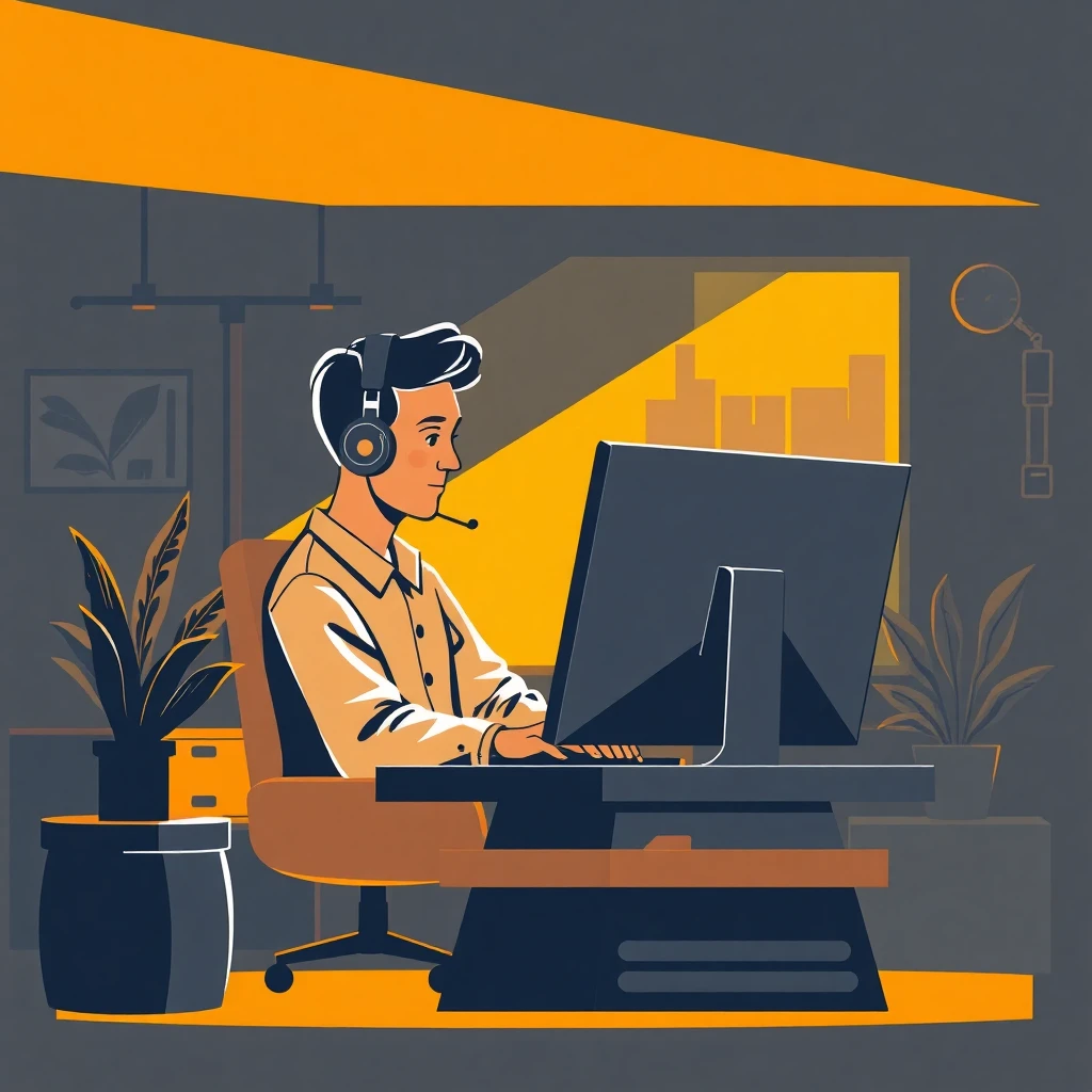 Trabajando desde casa en finanzas