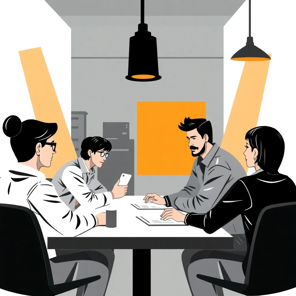 Reunión de profesionales