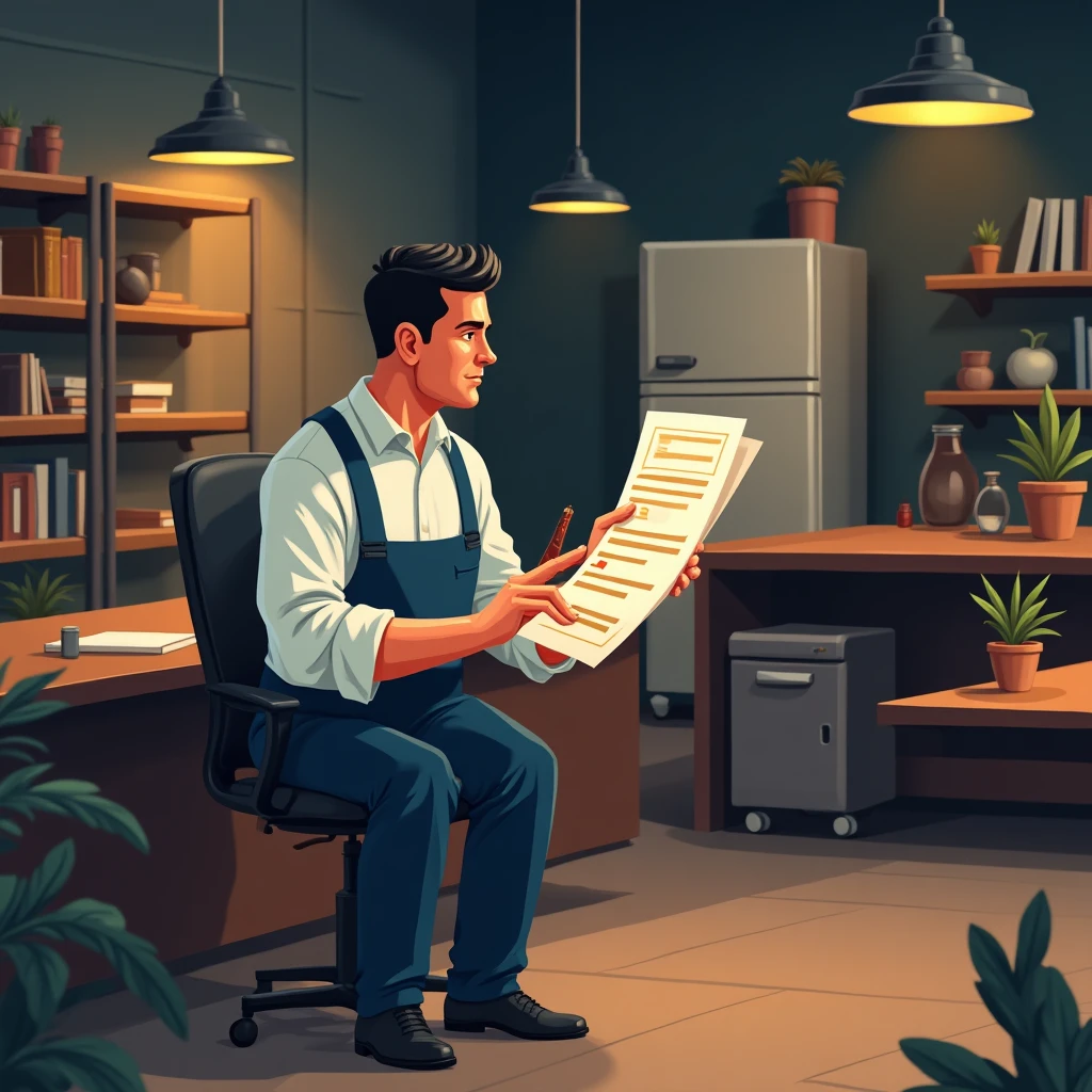 Revisando ofertas de trabajo