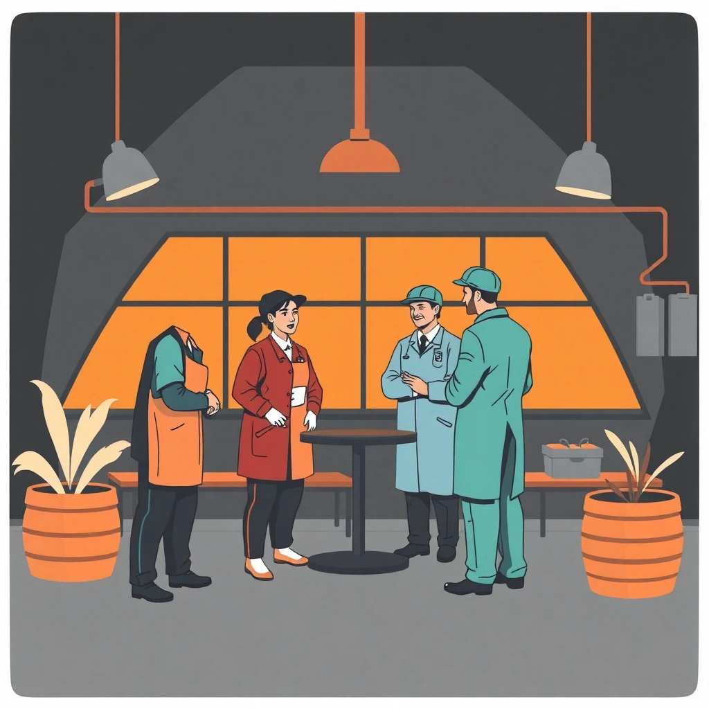 Camaradería entre enfermeros