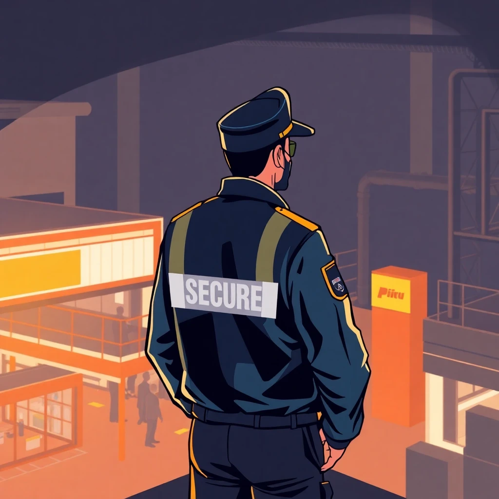 Guardia de seguridad vigilante