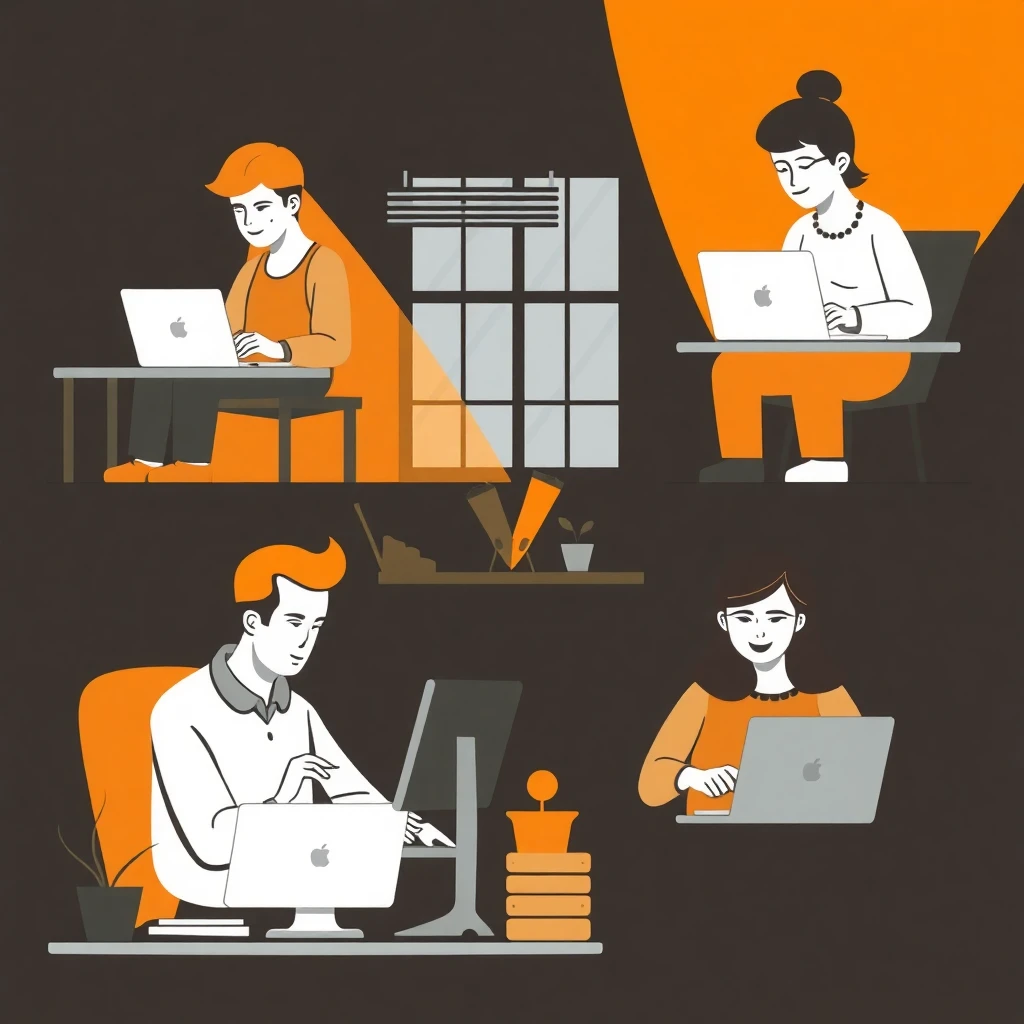 Trabajo remoto desde casa