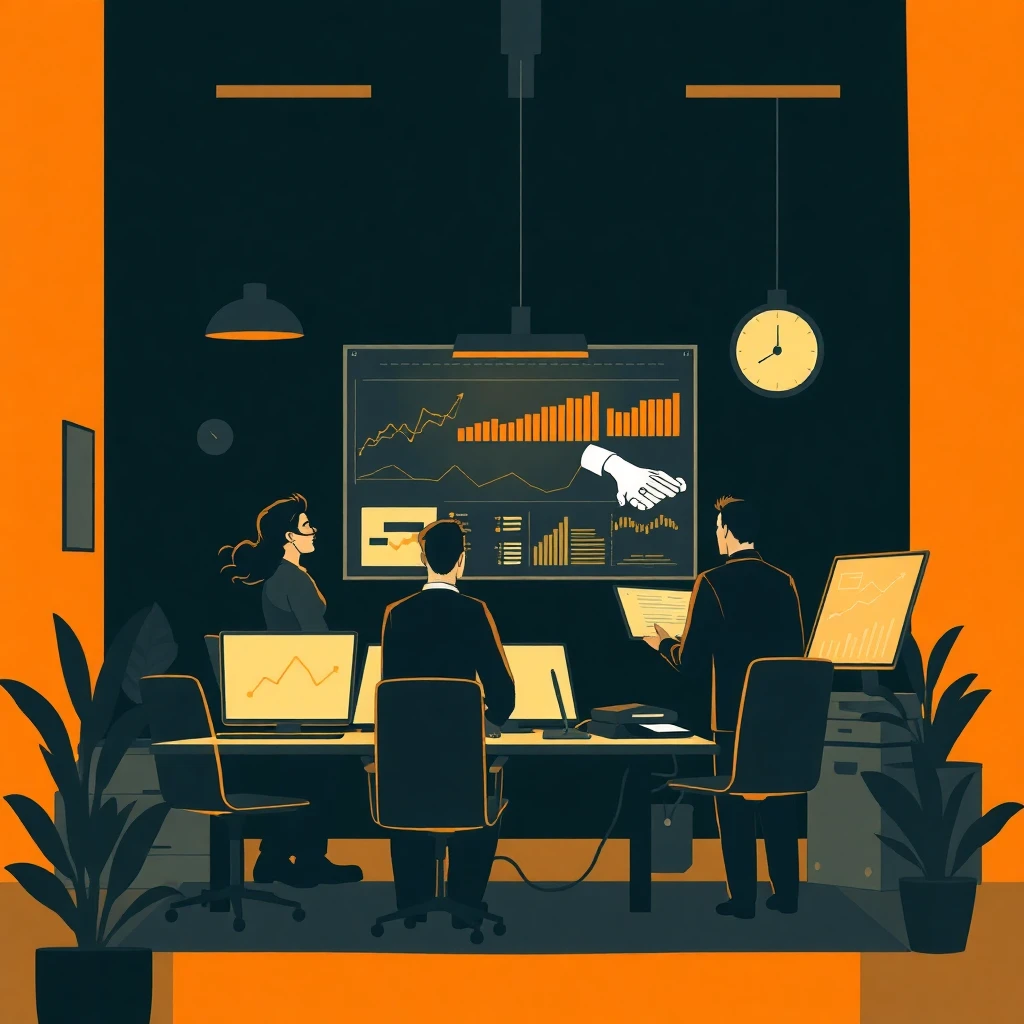 Discusión de estrategias financieras