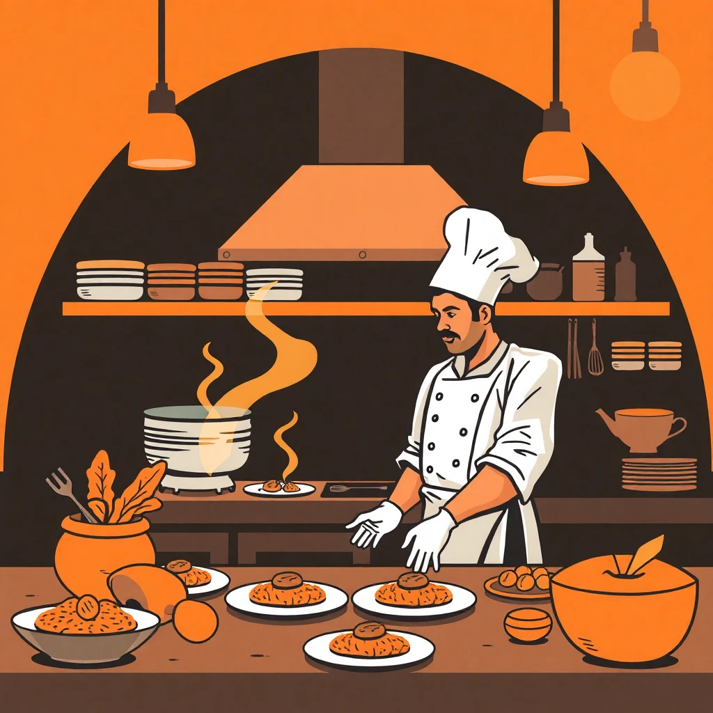 Chef em ação