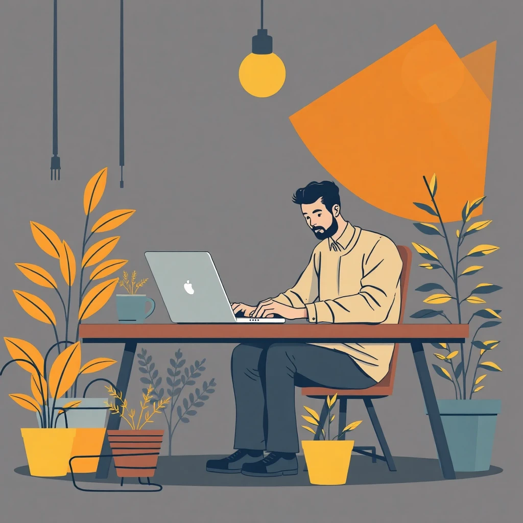 Remote-Arbeit von zu Hause