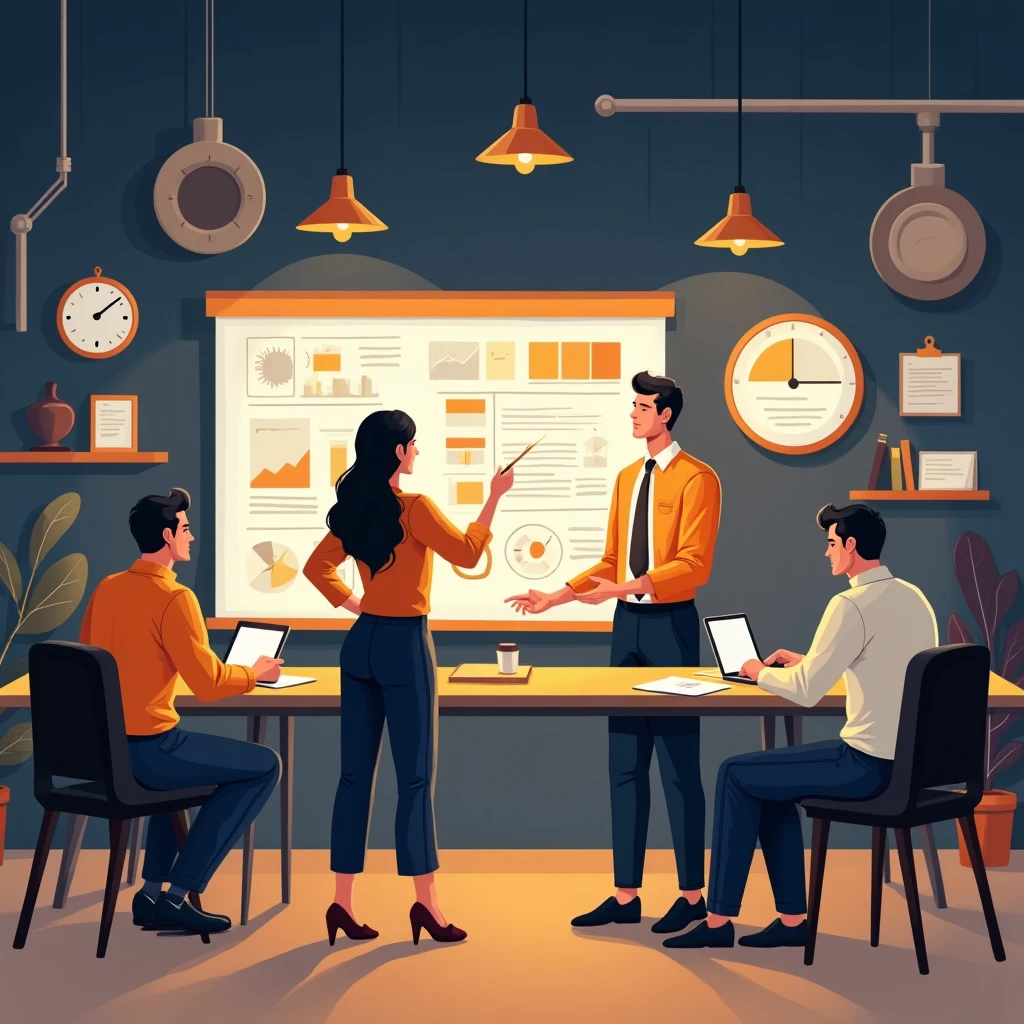 Führungskraft in der Produktion