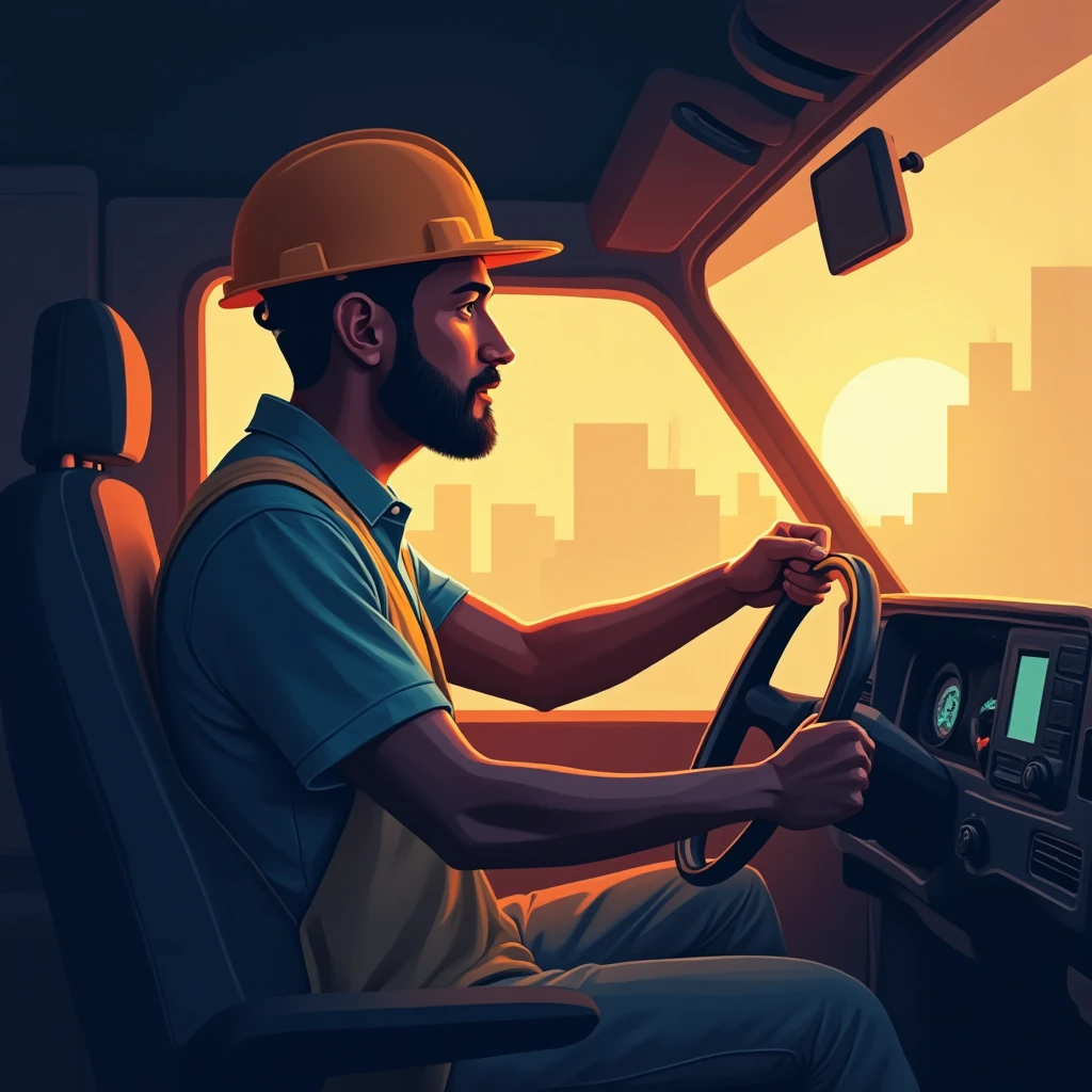 Driver choosing route