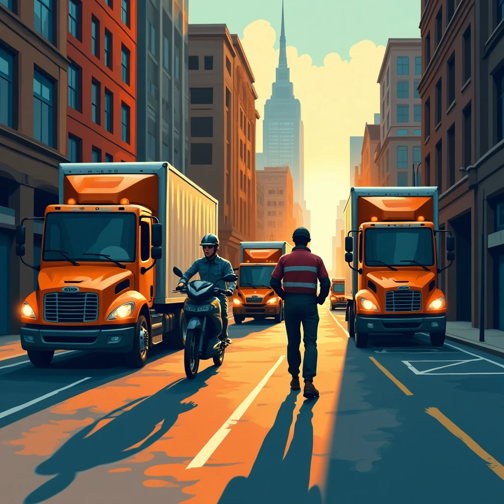 City delivery drivers