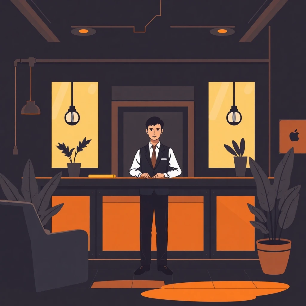 Recepcionista de hotel