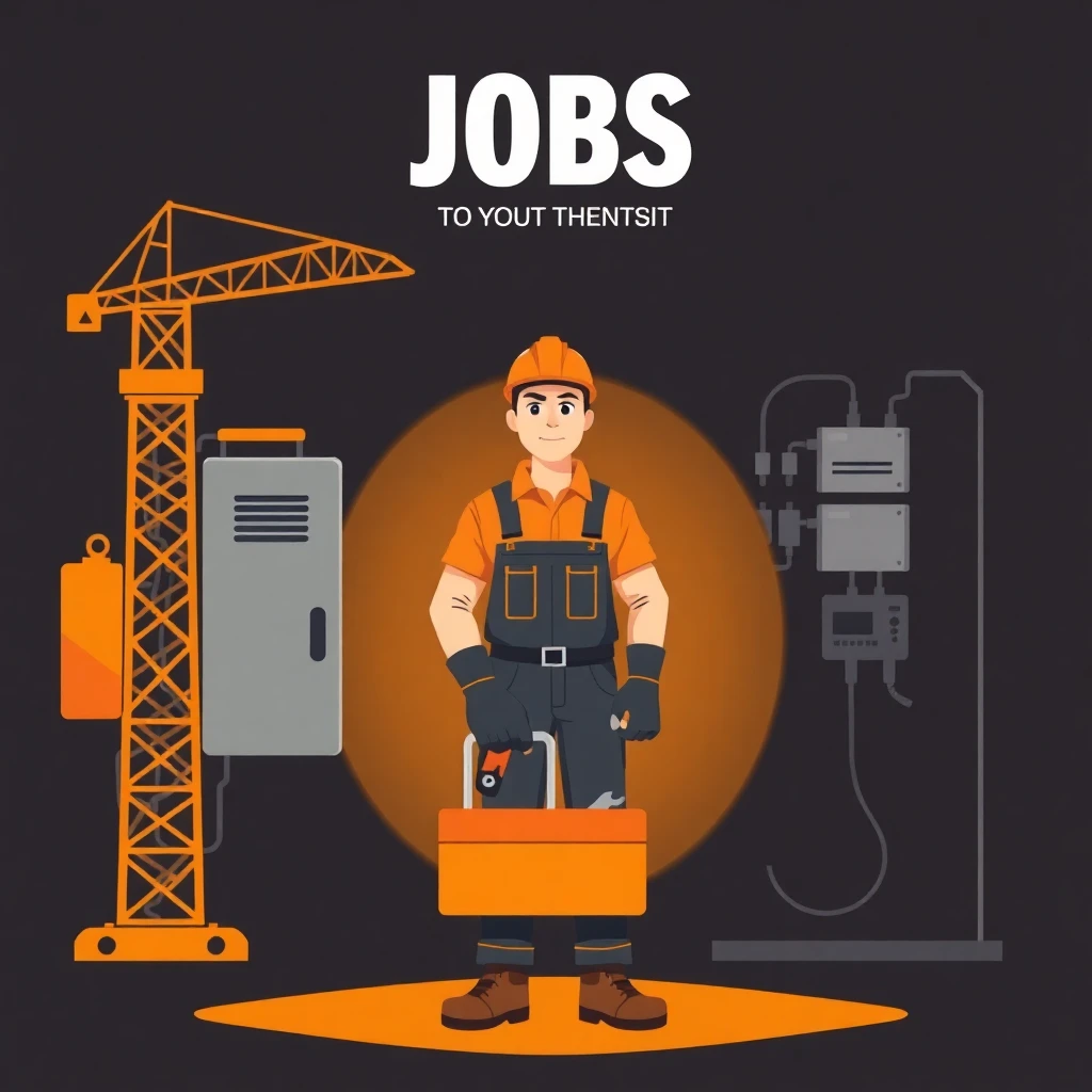 Choosing between electrician and crane operator