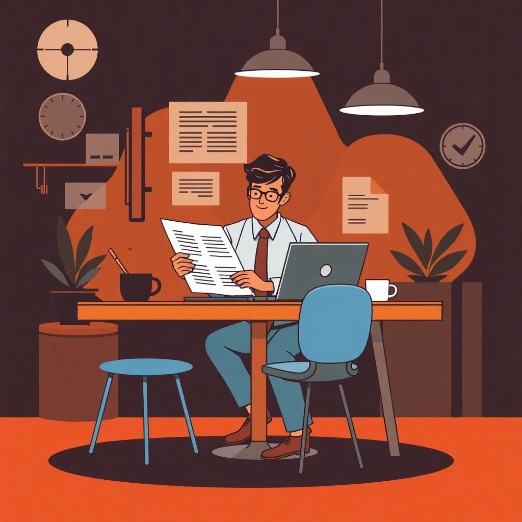 Revisão de documentos financeiros