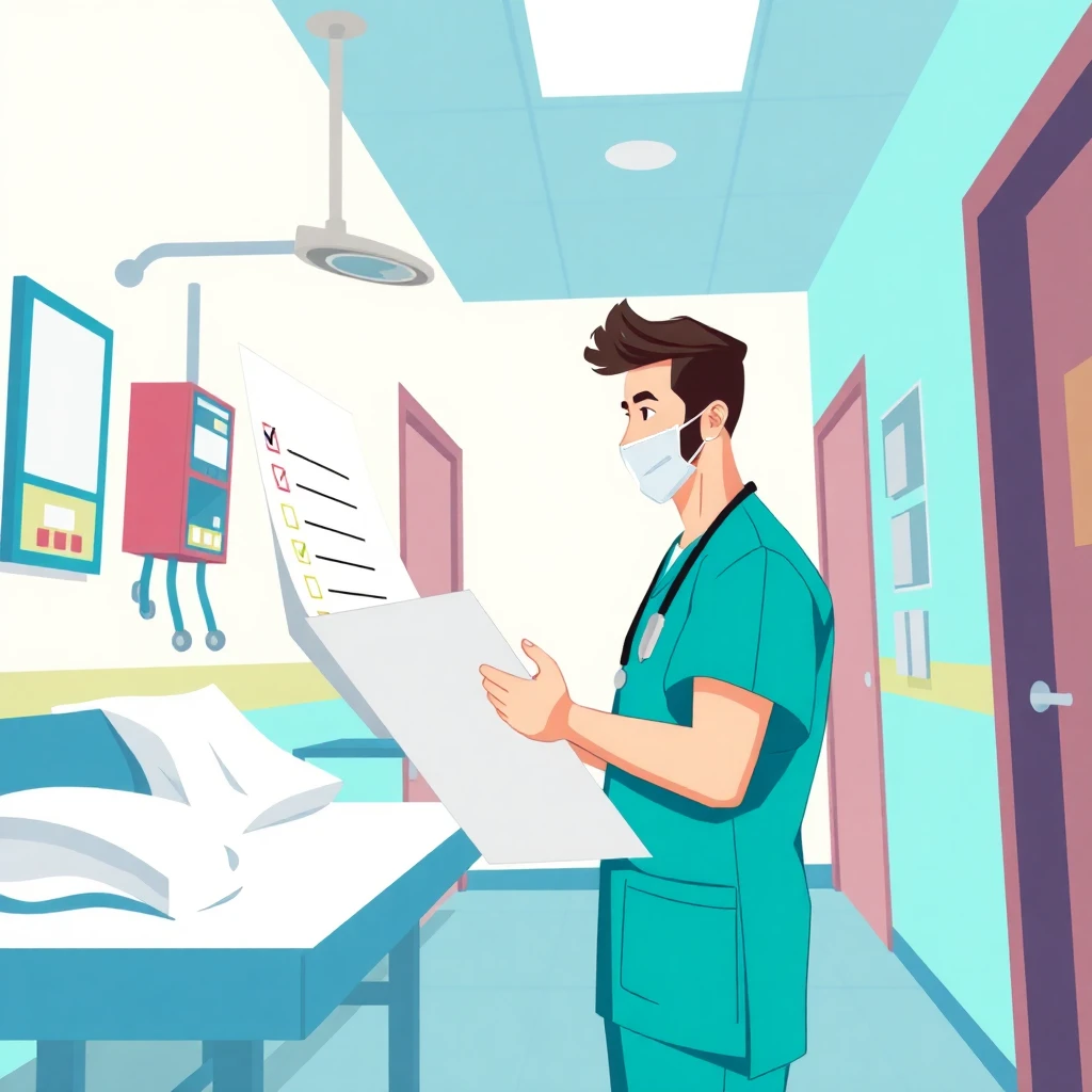 Enfermero en acción