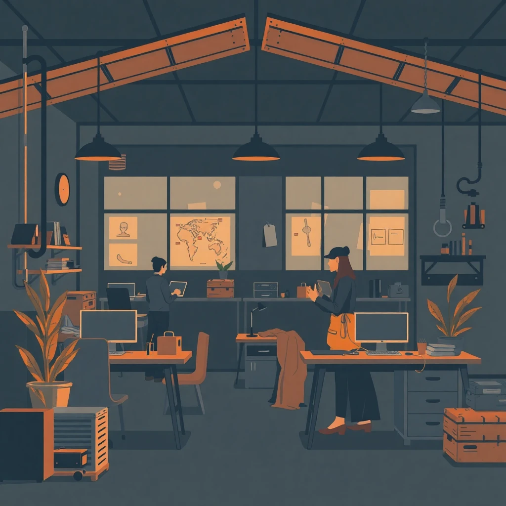 Ambiente de trabalho colaborativo
