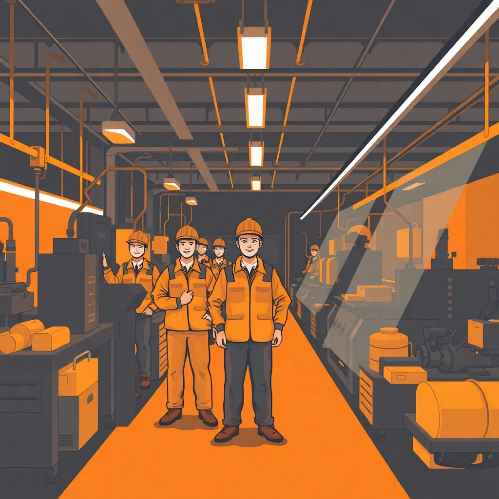 Ambiente de produção moderno