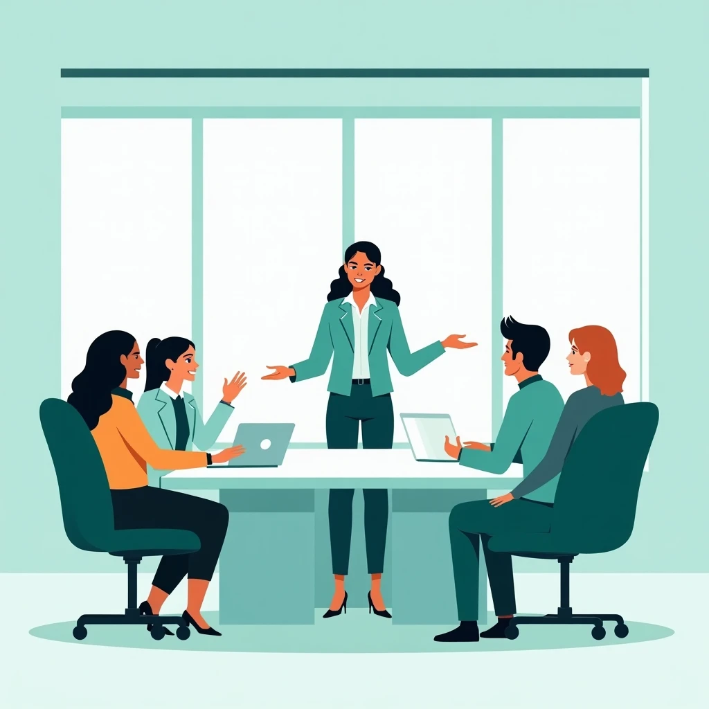 Leadership role in action