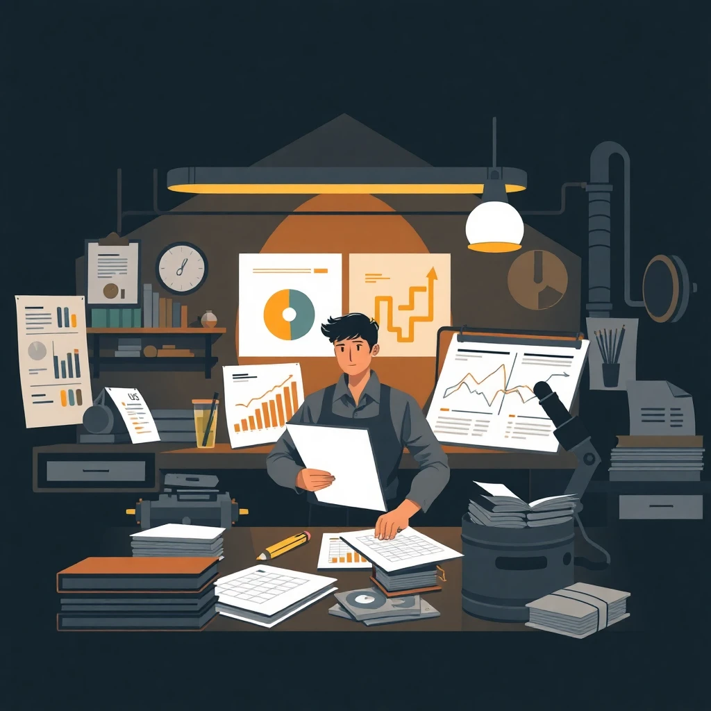 Creative finance workspace