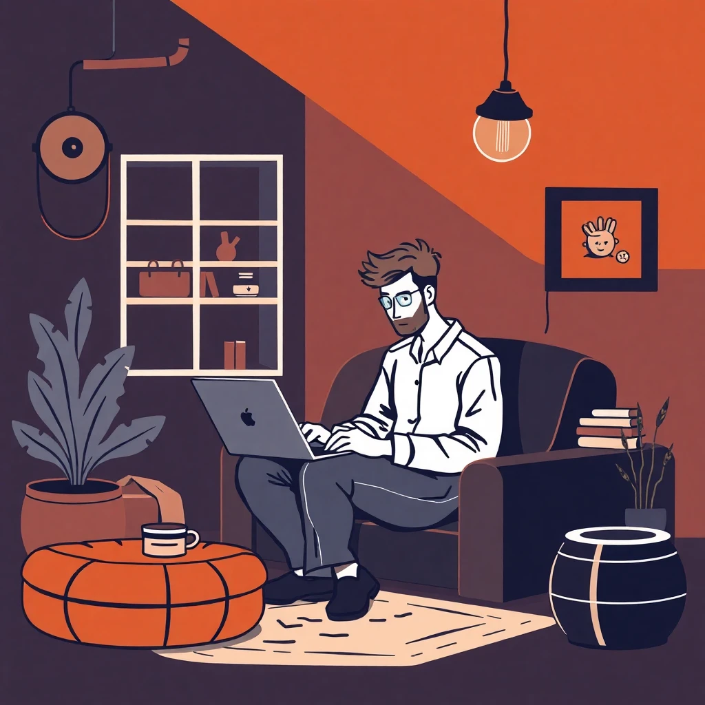 Remote finance work setup