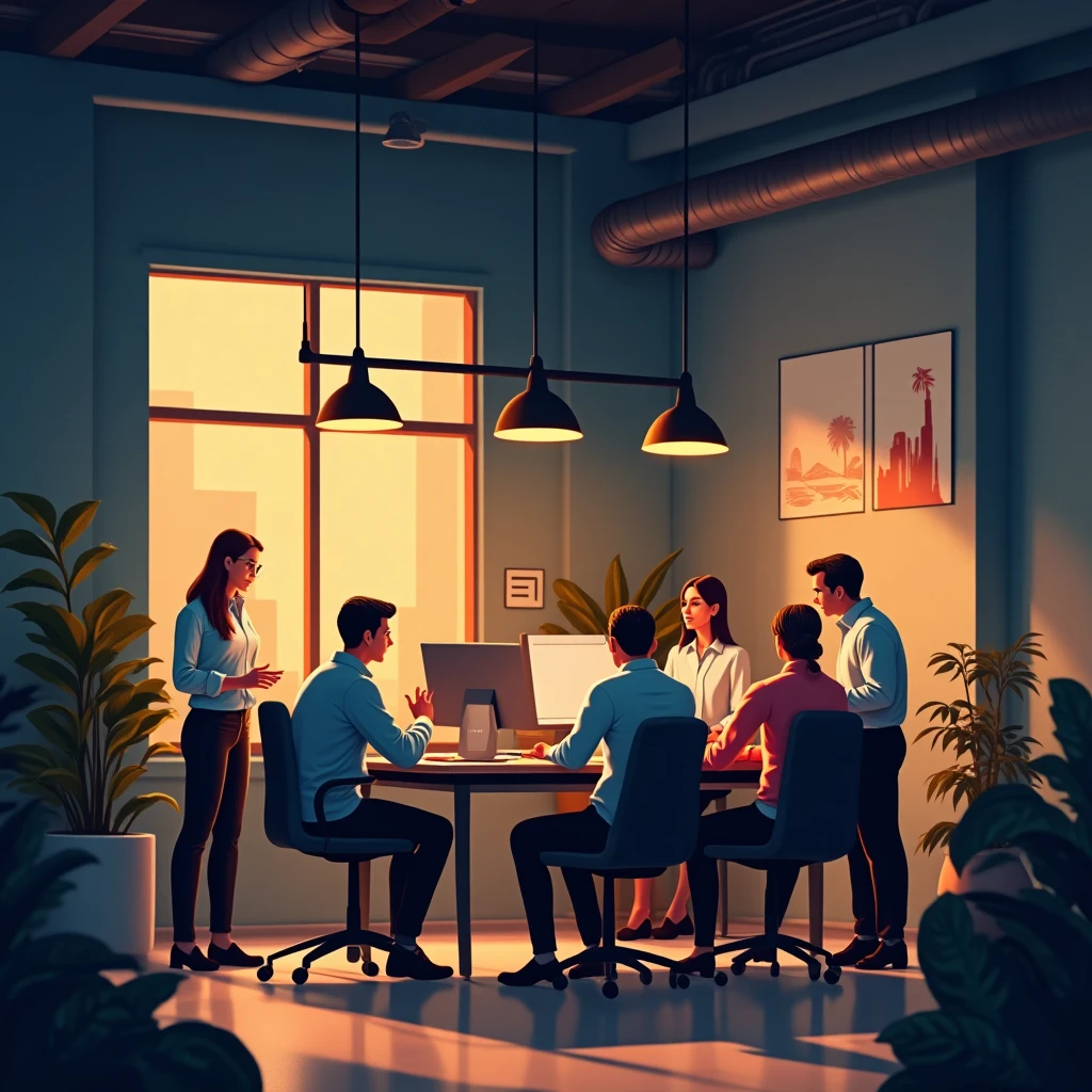 Collaborative office work