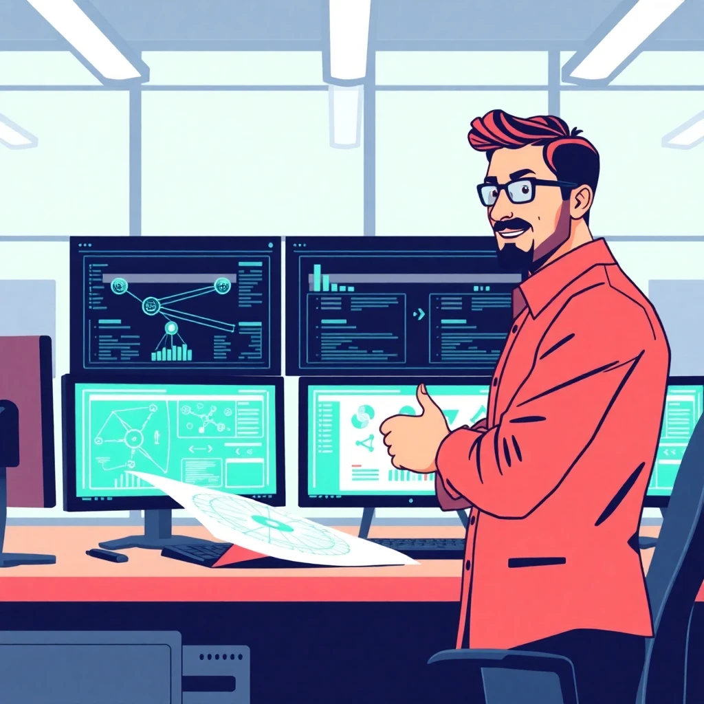 Network development in action