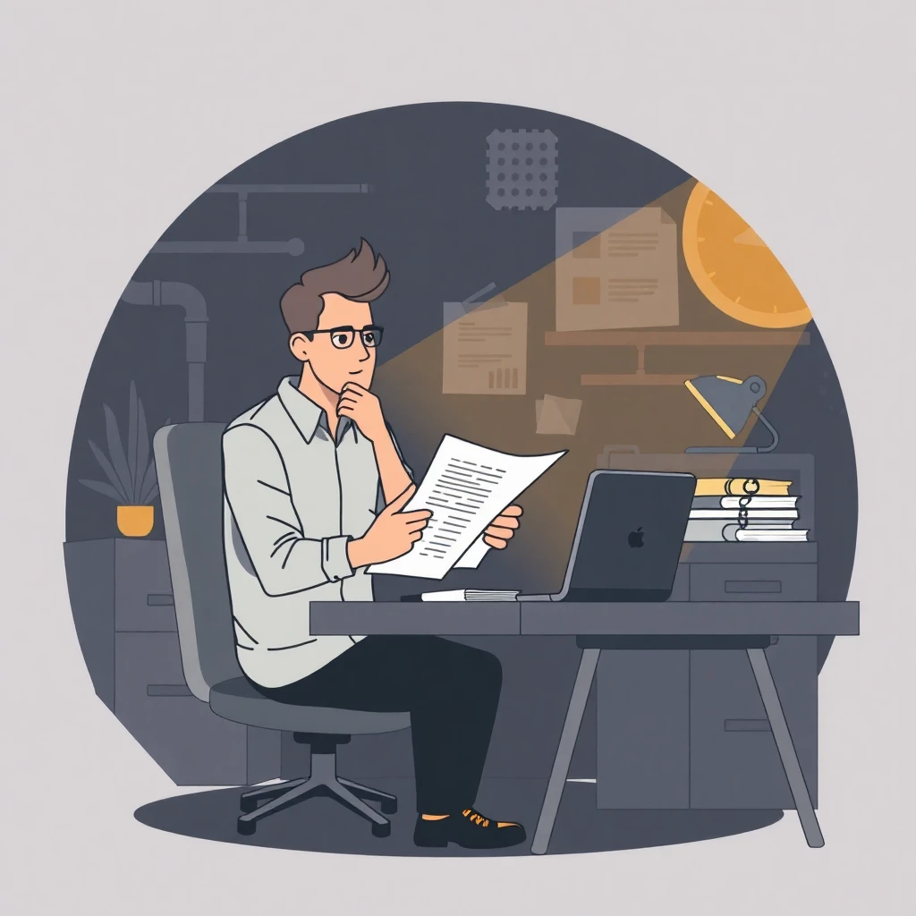 Freelancer evaluating job offers