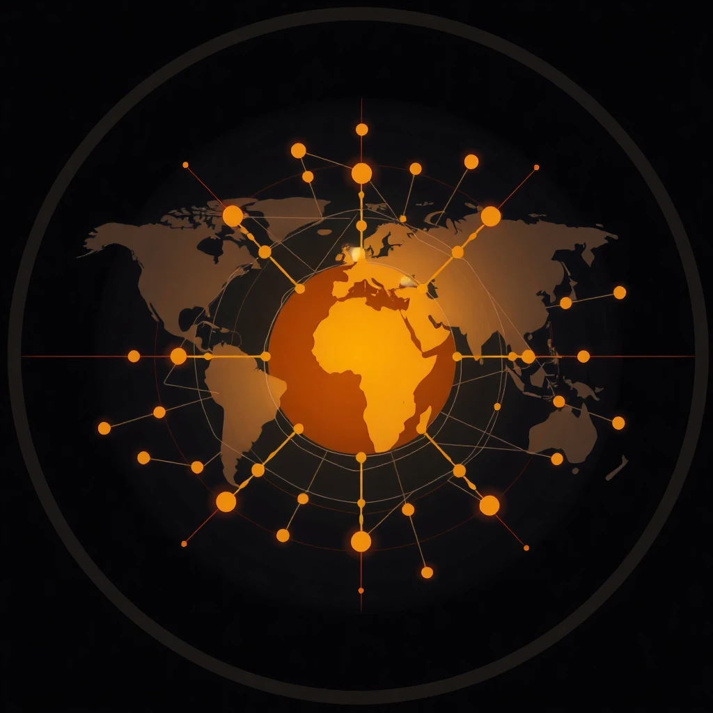 Global communication concept