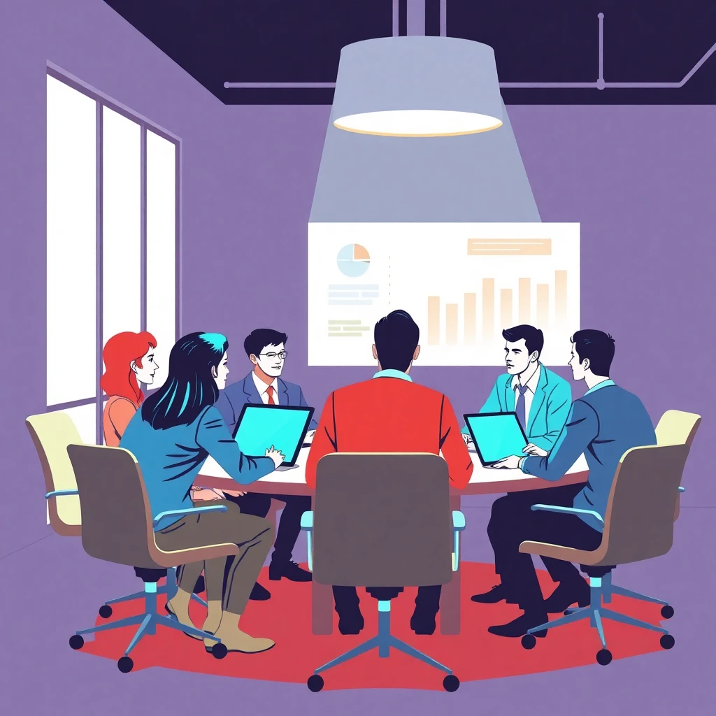 Reunión de planificación de proyectos