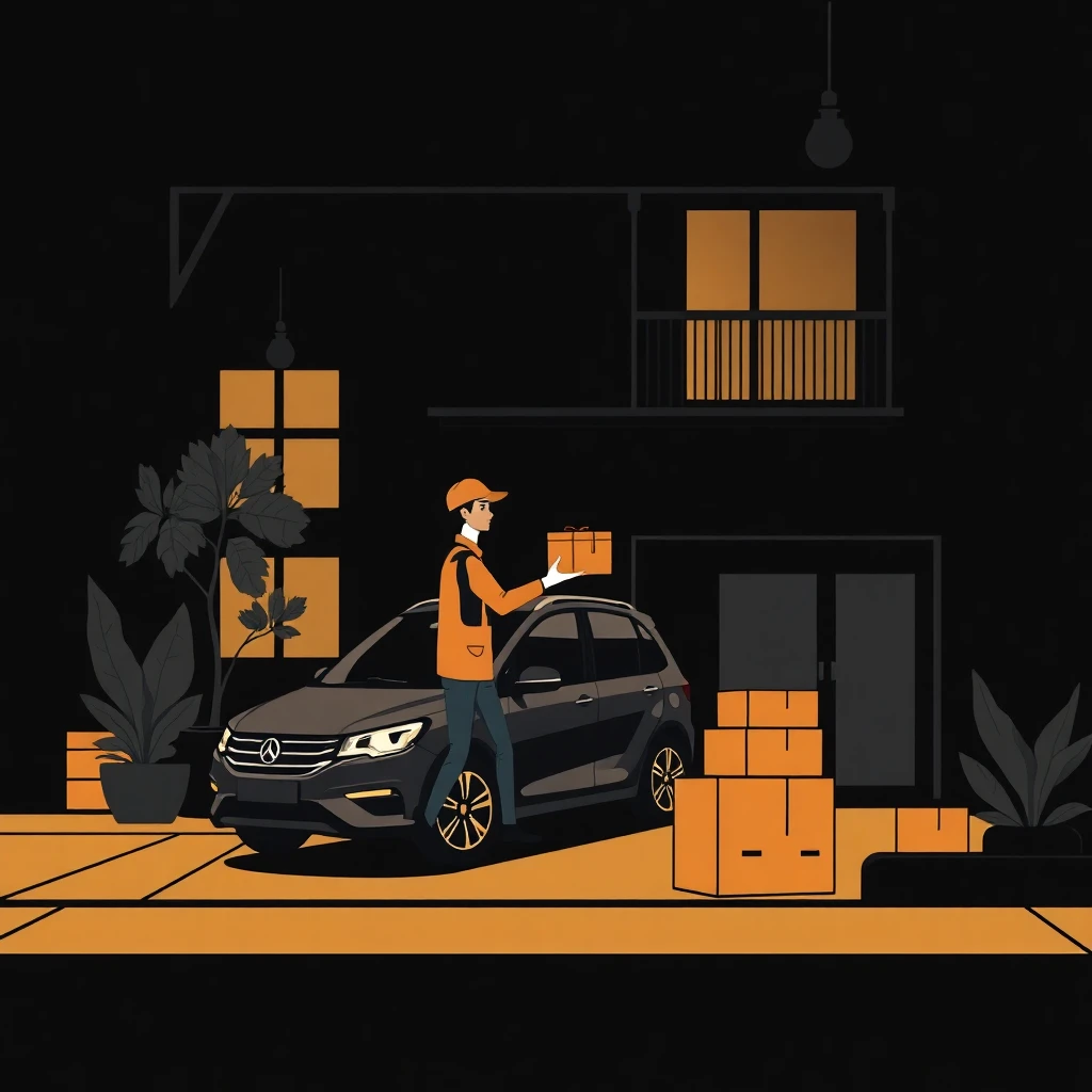 Entrega premium en una zona elegante