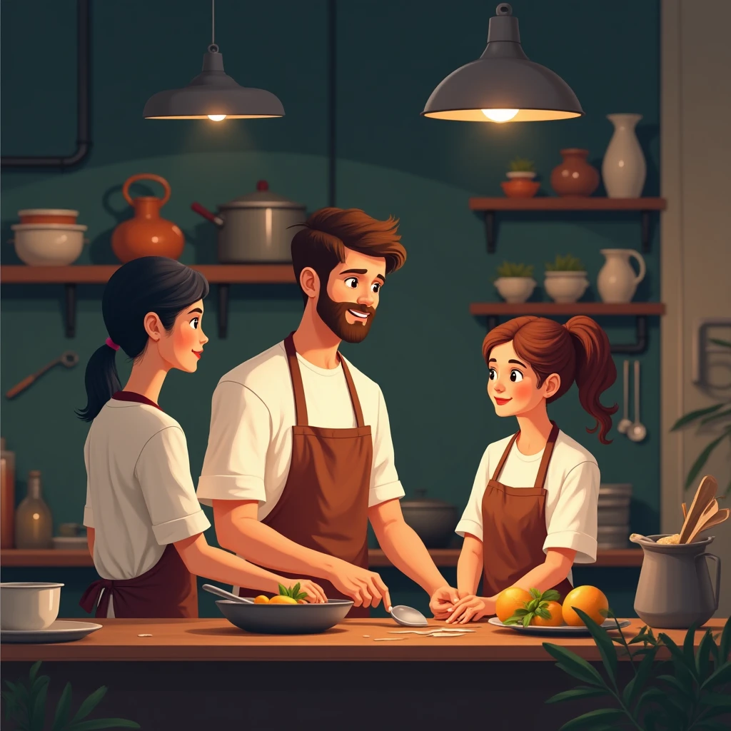 Enseñanza de cocina