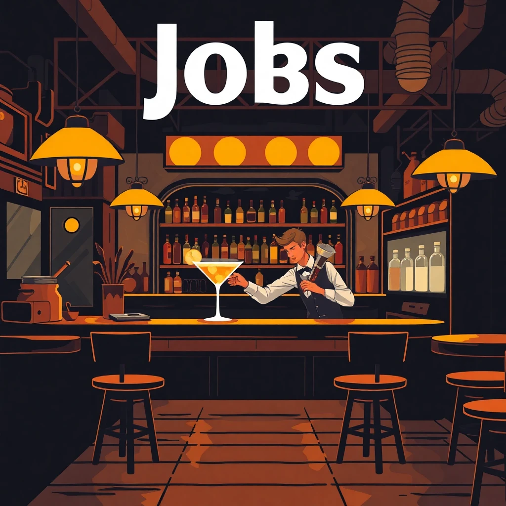 Bar and service job environment