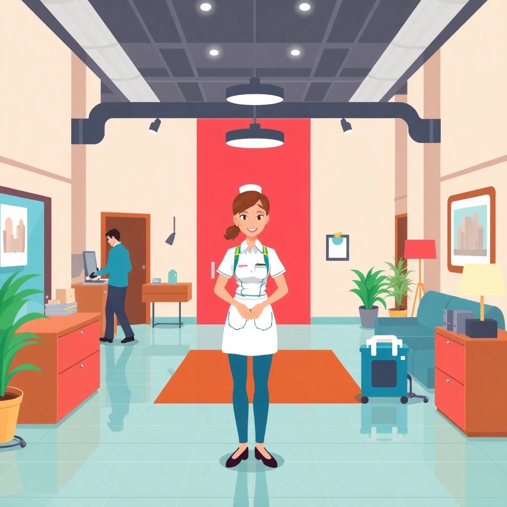 Housekeeping at a busy hotel