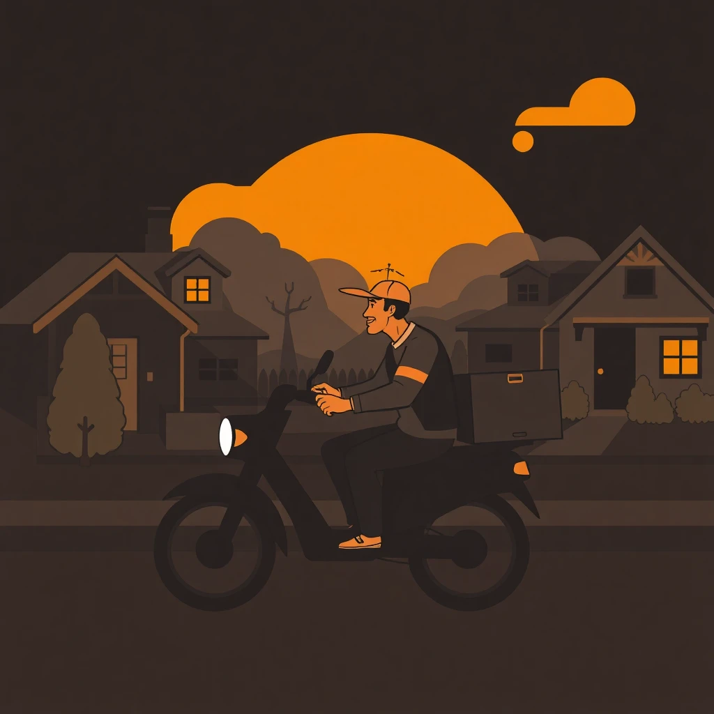 Flexible delivery route