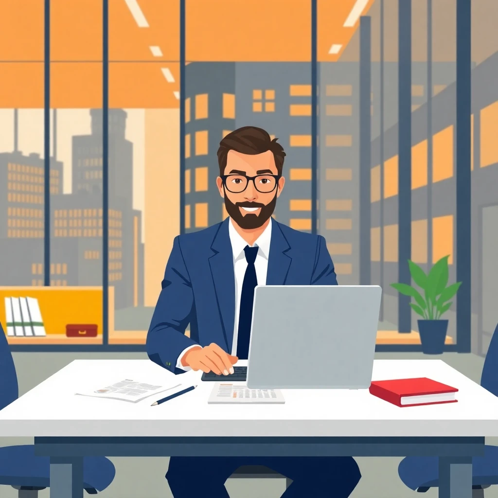 Arbeitsplatz in der Industrie