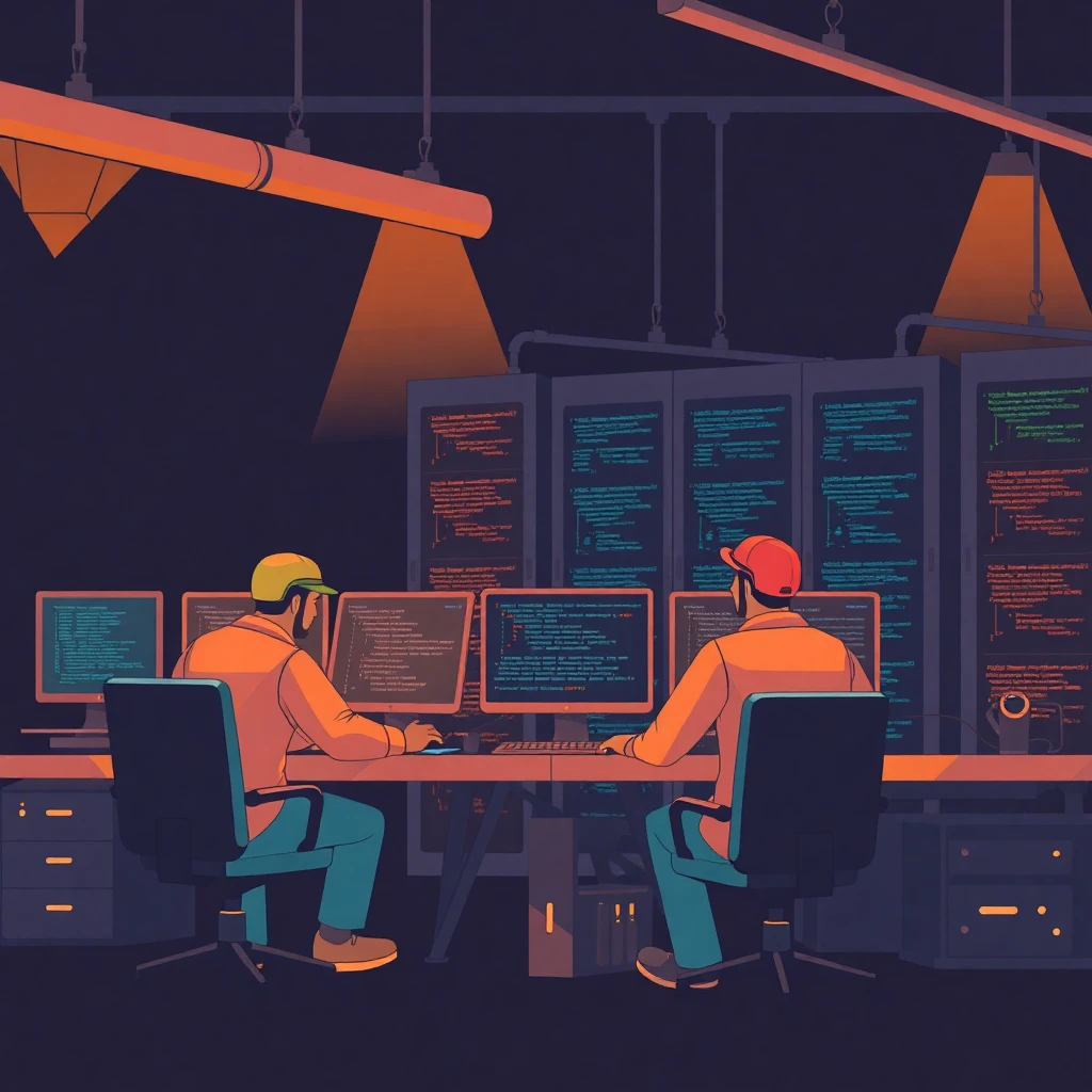 Equipo de DevOps en acción