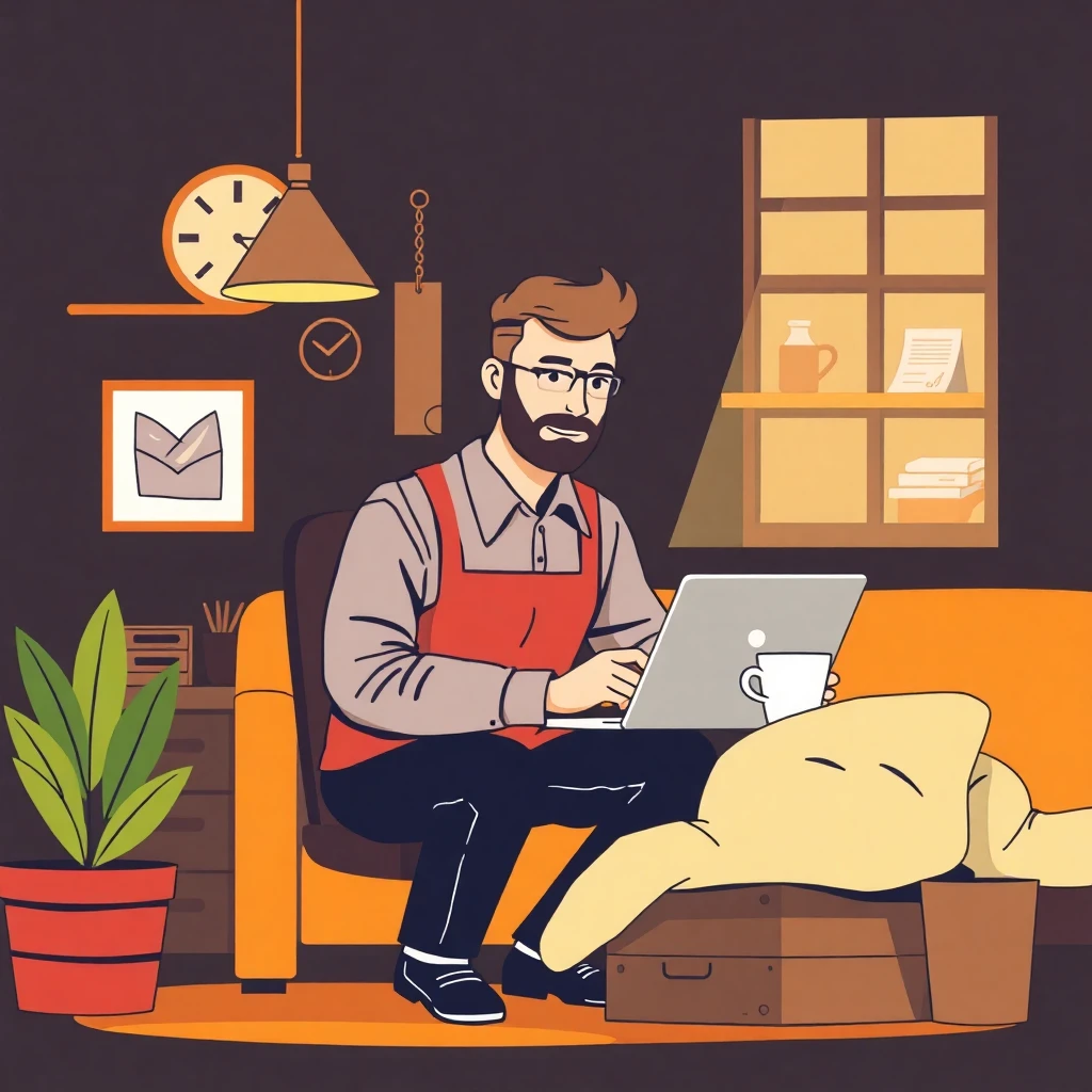 Trabajo remoto desde casa