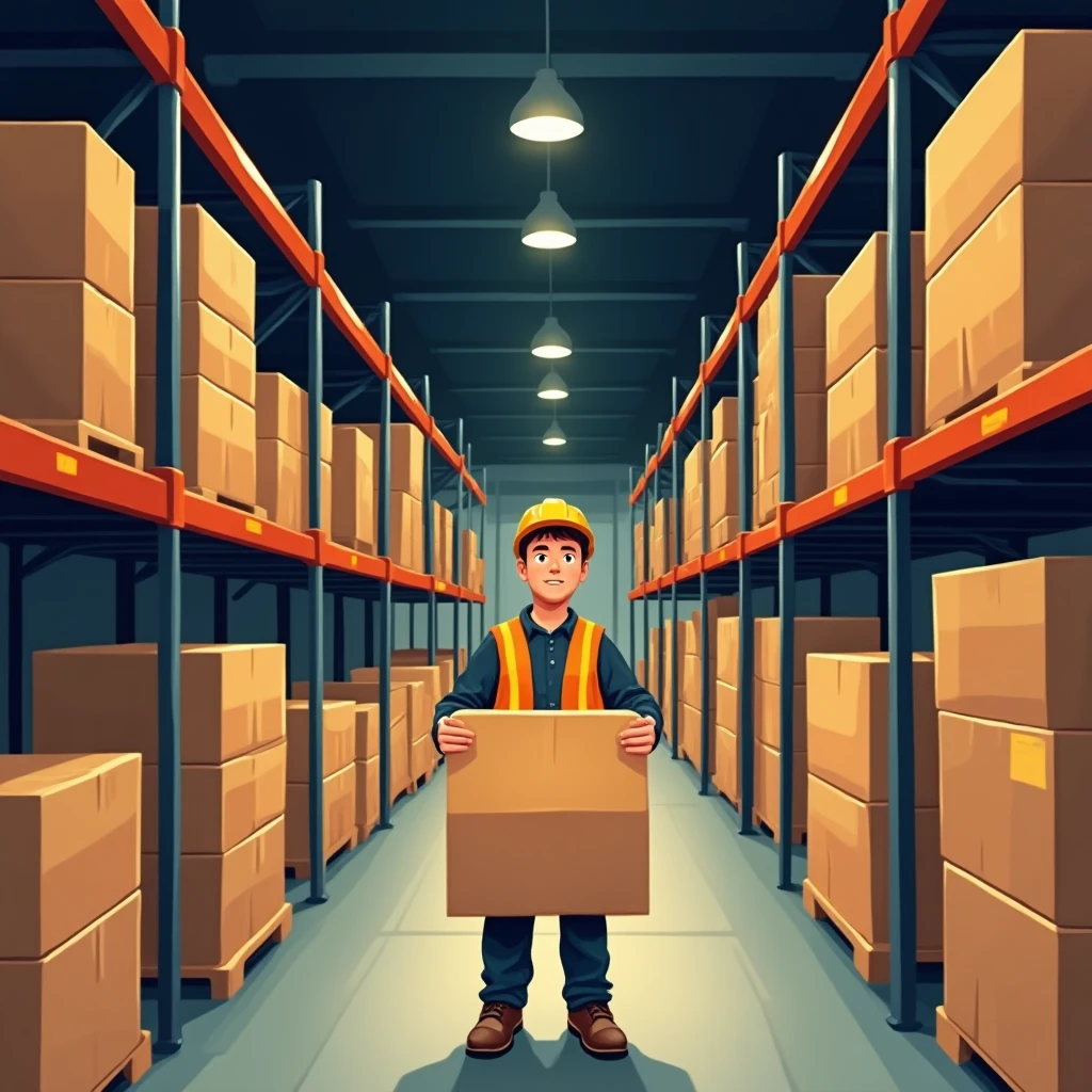 Entry-level warehouse job